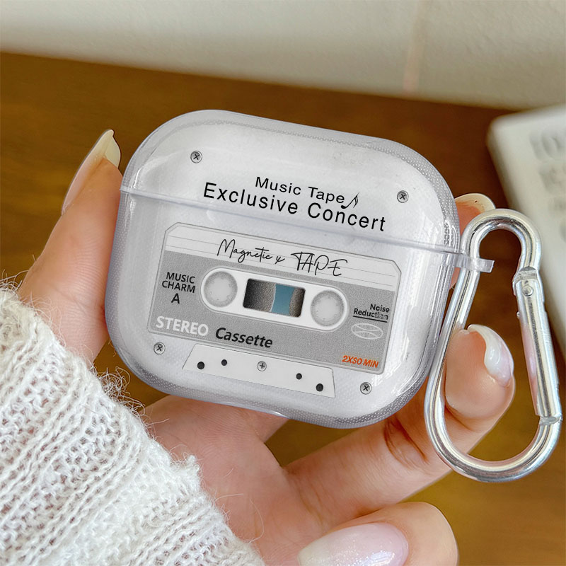 Anker Speaker Soundcore Boom 2 - Tape Radio Retro Pattern Earphone Cover