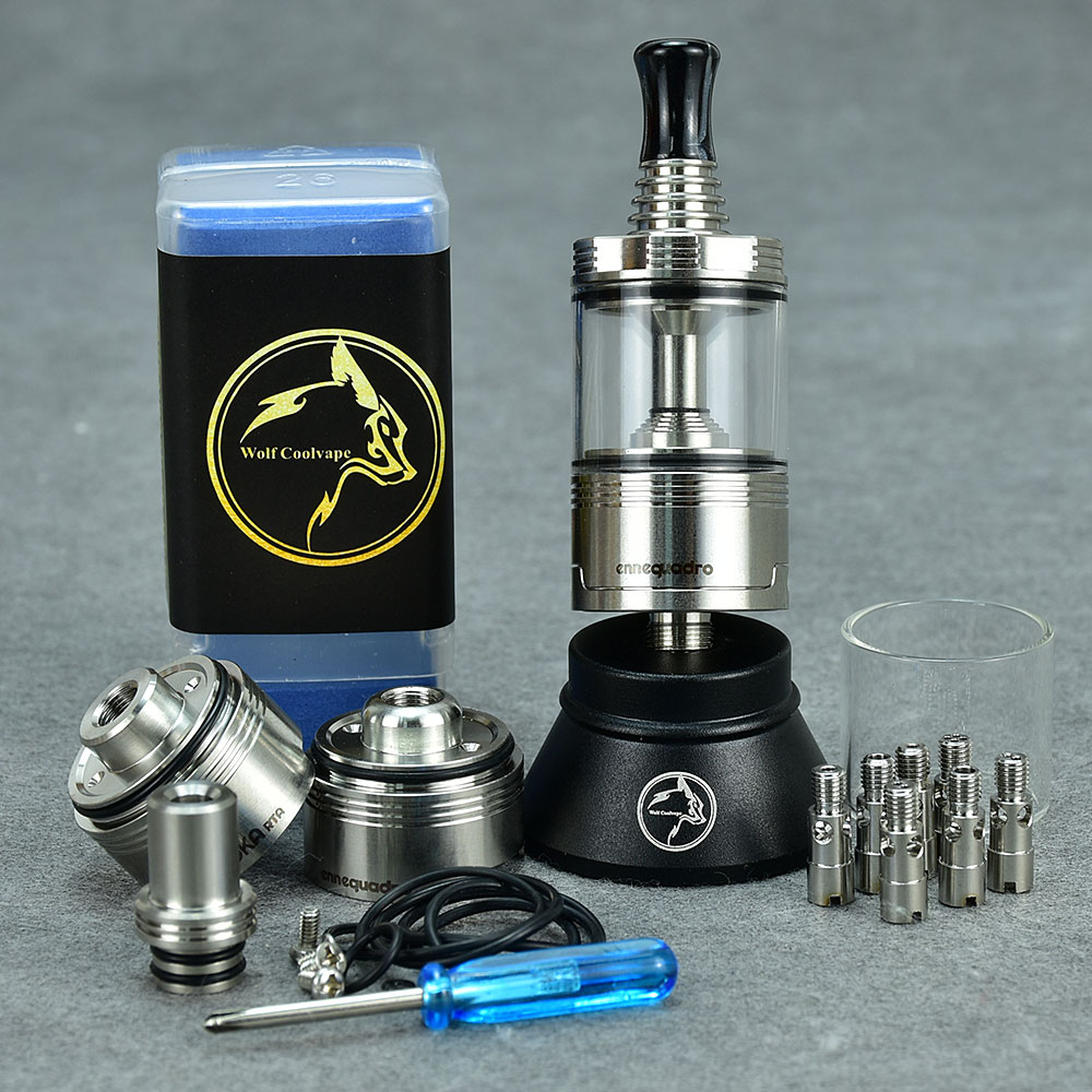 Wolfcoolvape Moka mtl RTA Rebu - Vaping Air recension och pris