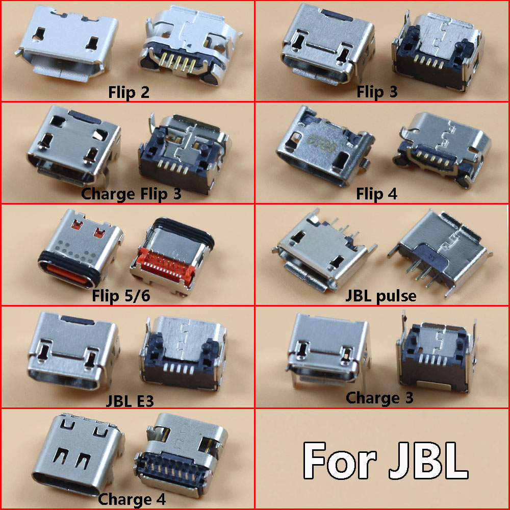 5PCS For JBL E3 Charge Flip 3  - Jbl Speaker Flip 6 recension och pris